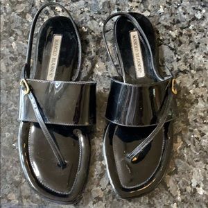 Patten leather  Manolo Blahnik